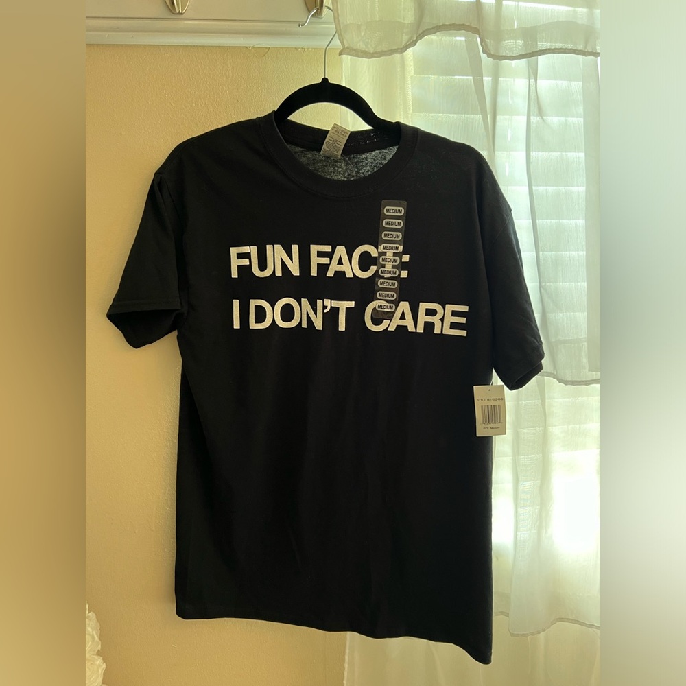 FUN FACT BLACK TSHIRT
